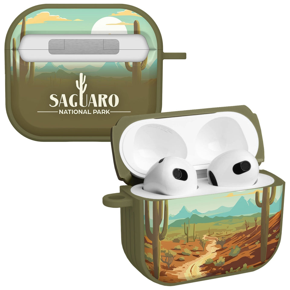National Parks Saguaro HDX Apple Airpods Gen 3 Case Cover - Wear with style