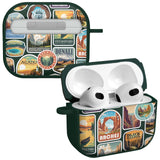 National Parks Stickers HDX Apple Airpods Gen 3 Case Cover - Wear with style