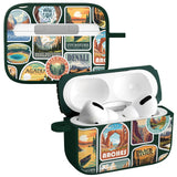 National Parks Stickers HDX Apple Airpods Pro 1 & 2 Case Cover - Wear with style