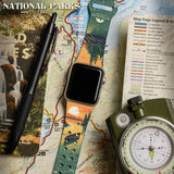 National Parks Voyageurs HD Fitbit Versa 3 & Sense 1 Watch Band - Wear with style