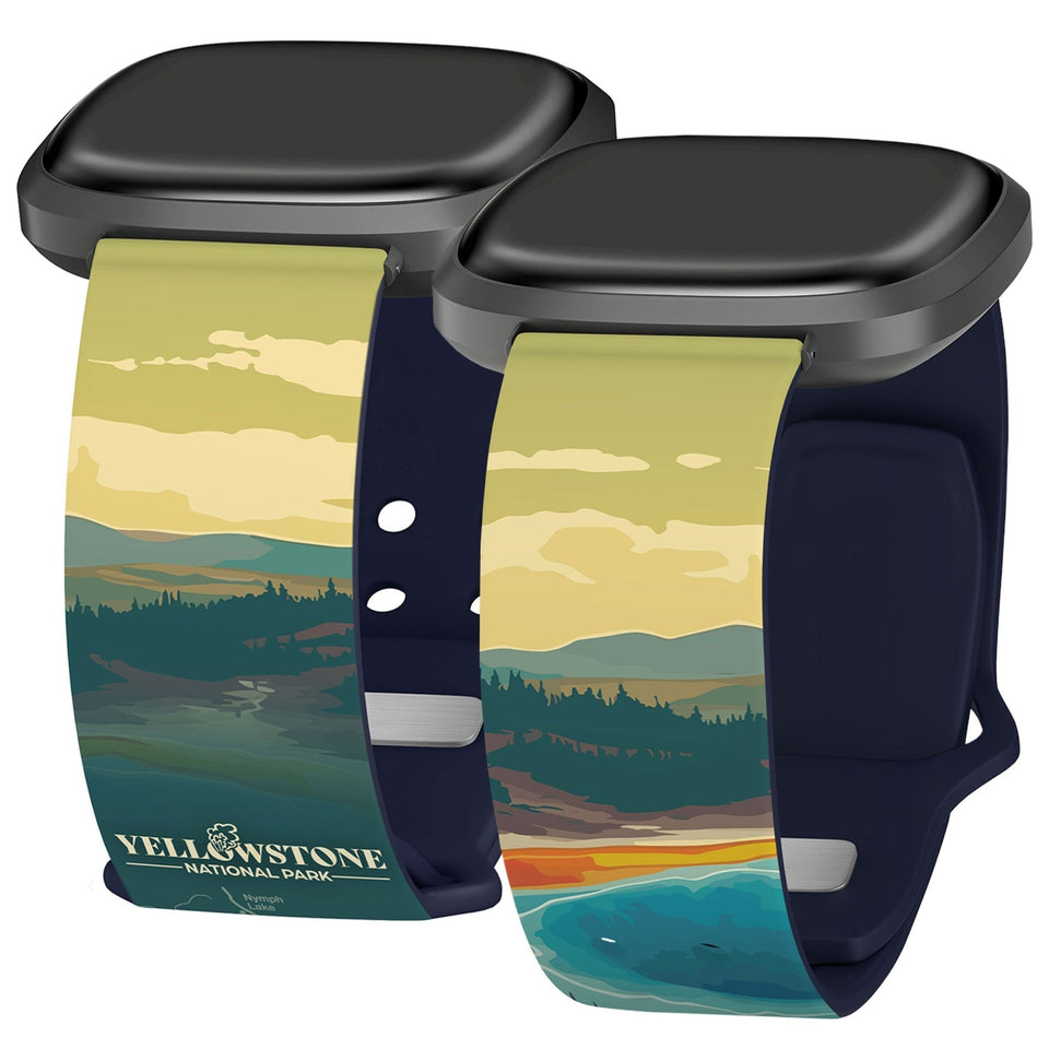 National Parks Yellowstone HD Fitbit Versa 3 & Sense 1 Watch Band - Wear with style