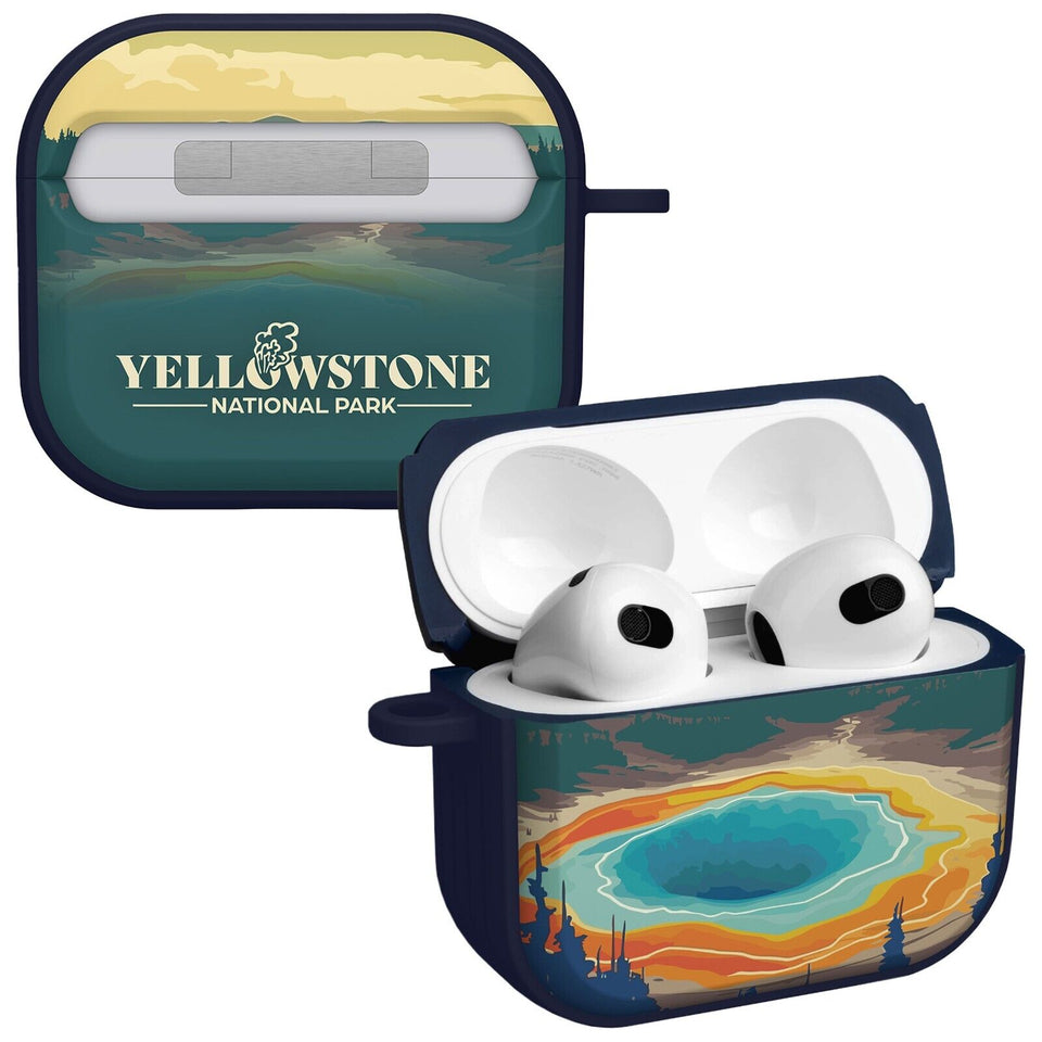 National Parks Yellowstone HDX Apple Airpods Gen 3 Case Cover - Wear with style