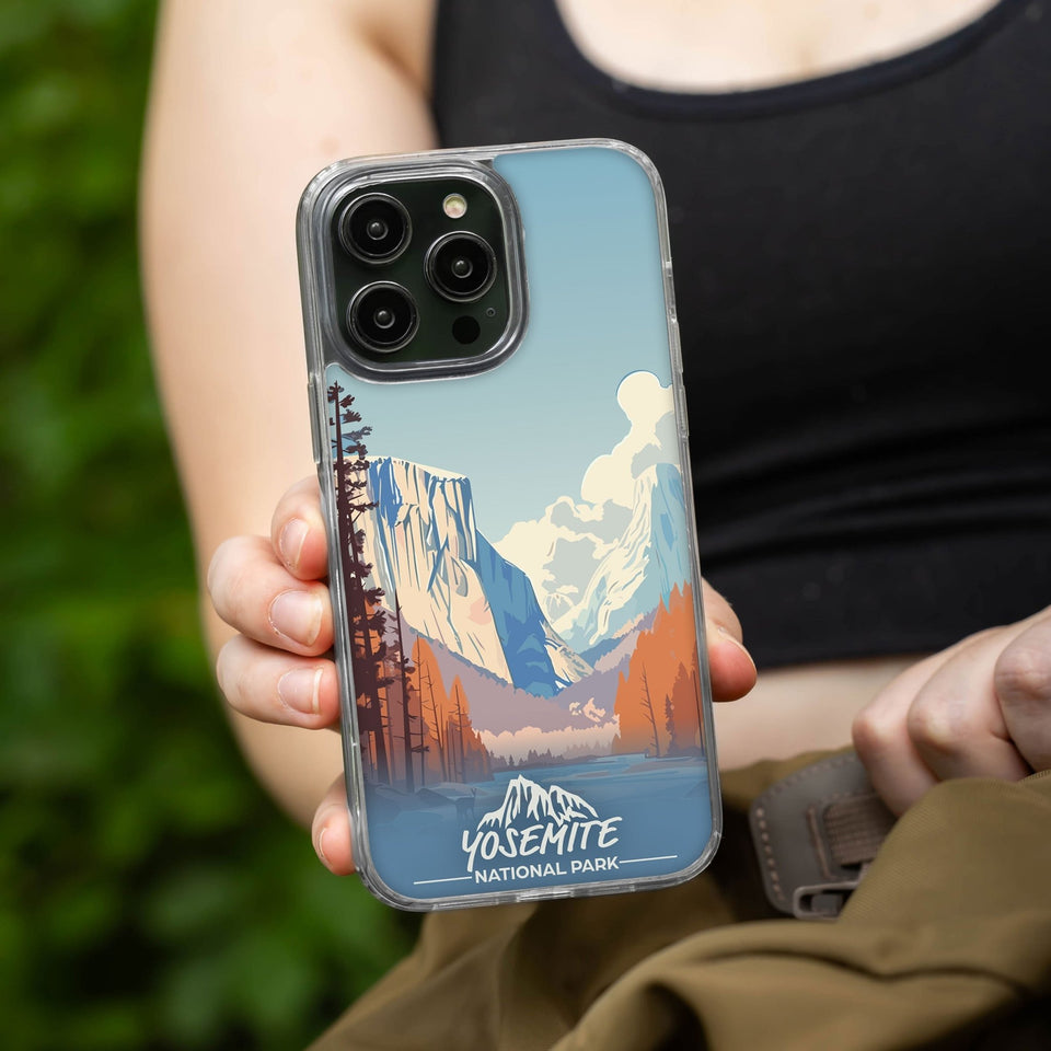 National Parks Yosemite HD Apple iPhone 14 Series Mag - Safe Phone Case - Wear with style