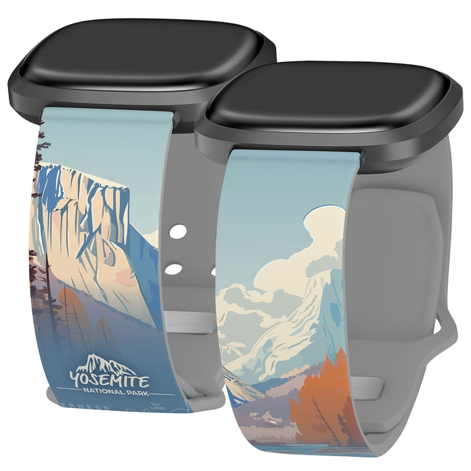National Parks Yosemite HD Fitbit Versa 3 & Sense 1 Watch Band - Wear with style