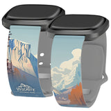 National Parks Yosemite HD Fitbit Versa 3 & Sense 1 Watch Band - Wear with style