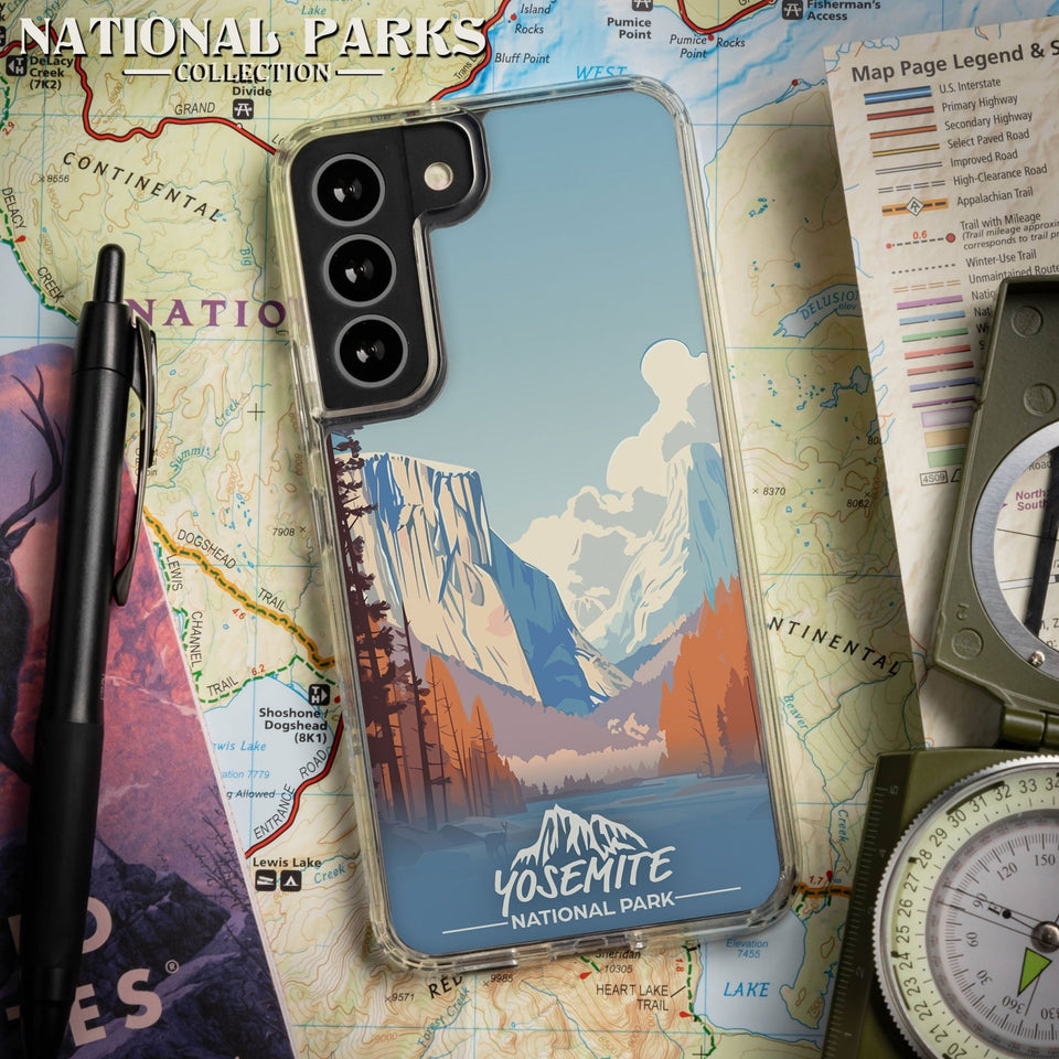 National Parks Yosemite HD Samsung Galaxy S24 Phone Case - Wear with style