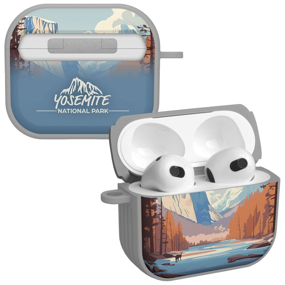 National Parks Yosemite HDX Apple Airpods Gen 3 Case Cover - Wear with style