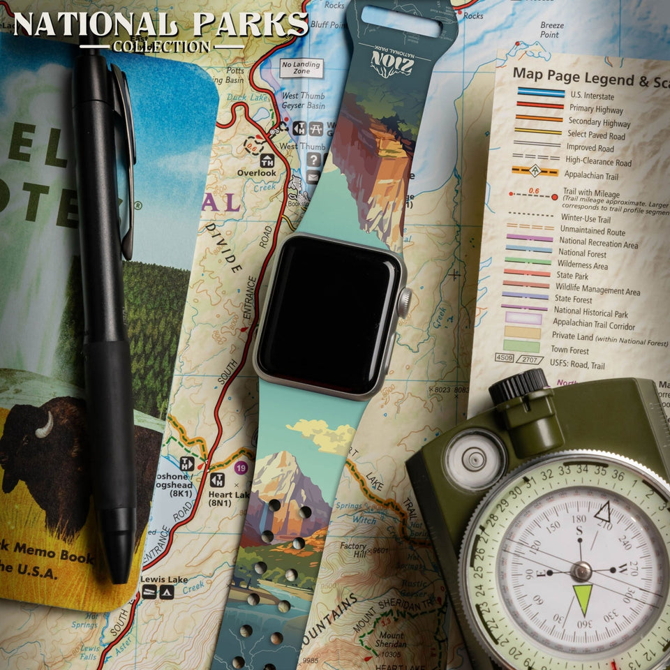 National Parks Zion HD Apple Watch Band - Wear with style