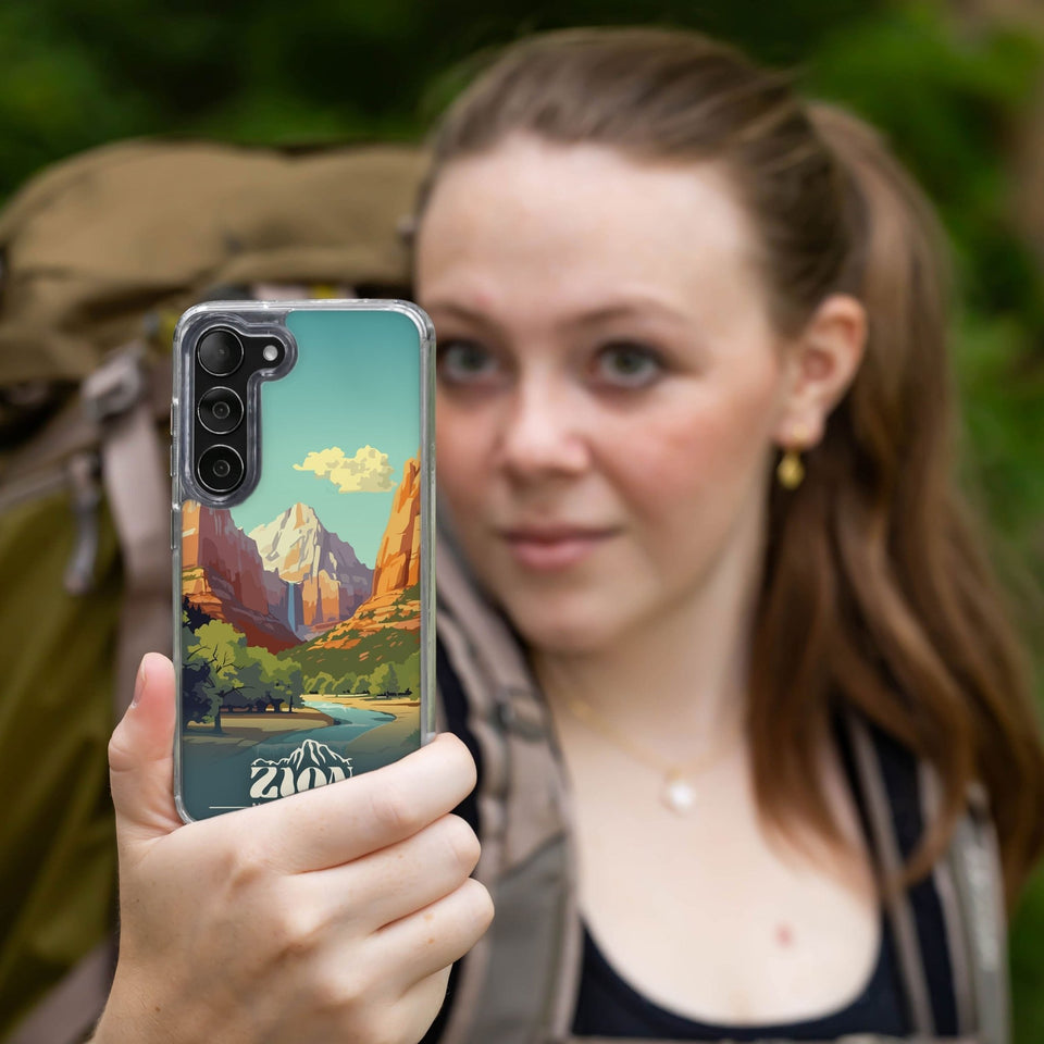 National Parks Zion HD Samsung Galaxy S21 Phone Case - Wear with style