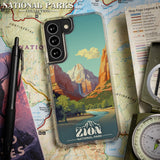 National Parks Zion HD Samsung Galaxy S22 Phone Case - Wear with style