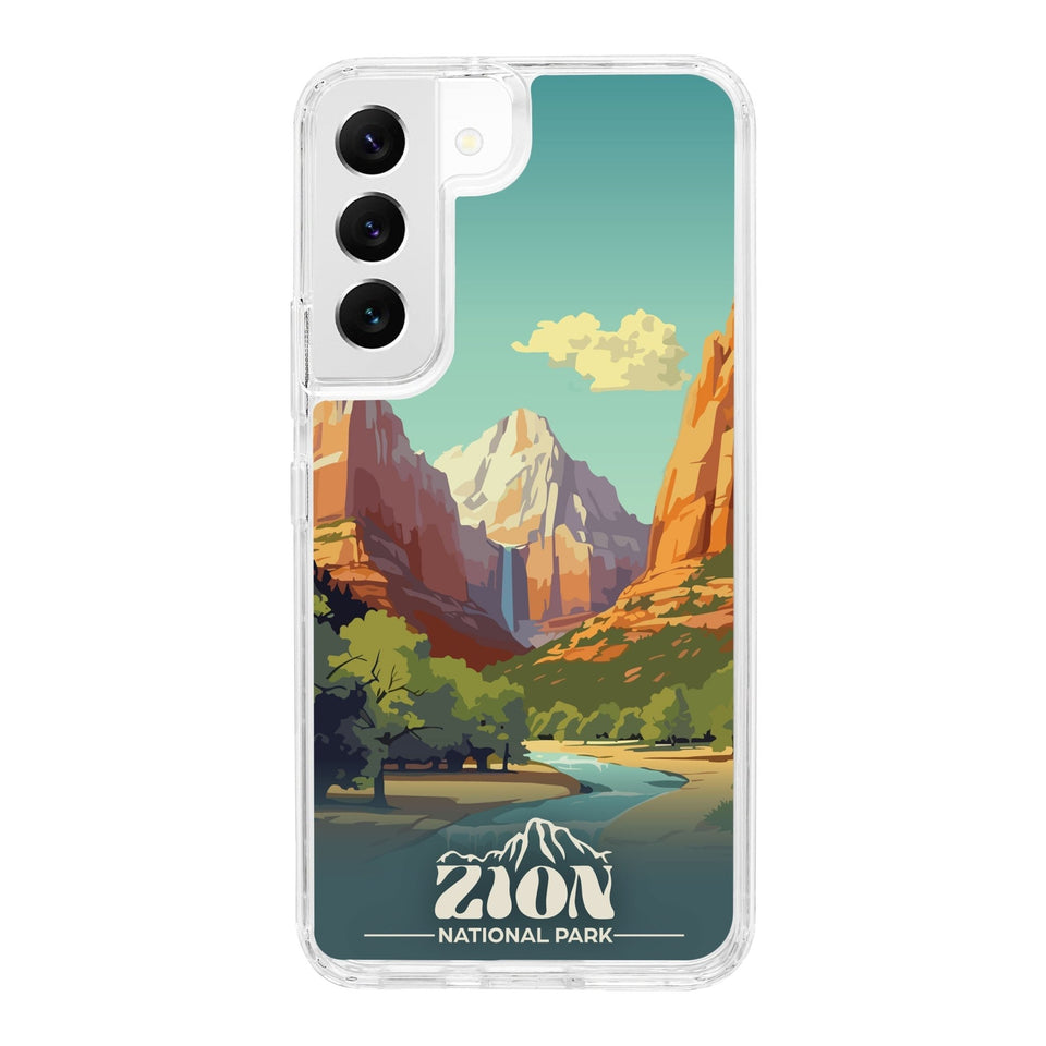 National Parks Zion HD Samsung Galaxy S22 Phone Case - Wear with style