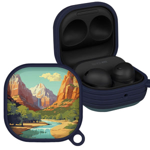 National Parks Zion HDX Samsung Galaxy Buds Pro & Buds Live Case Cover - Wear with style