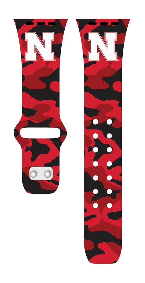 Nebraska Huskers HD Apple Watch Band - Wear with style