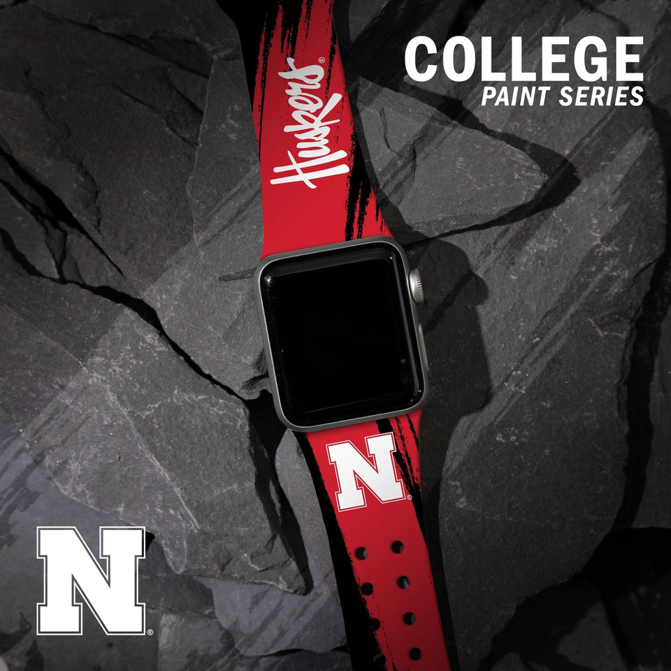 Nebraska Huskers HD Apple Watch Band - Wear with style