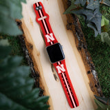 Nebraska Huskers HD Apple Watch Band - Wear with style