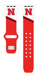 Nebraska Huskers HD Apple Watch Band - Wear with style