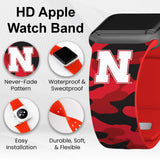 Nebraska Huskers HD Apple Watch Band - Wear with style