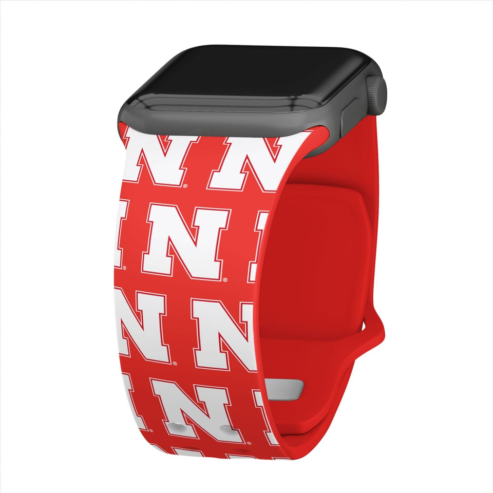 Nebraska Huskers HD Apple Watch Band - Wear with style