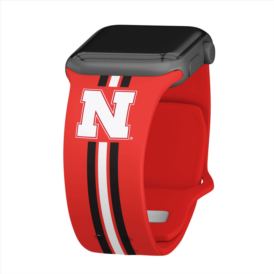 Nebraska Huskers HD Apple Watch Band - Wear with style