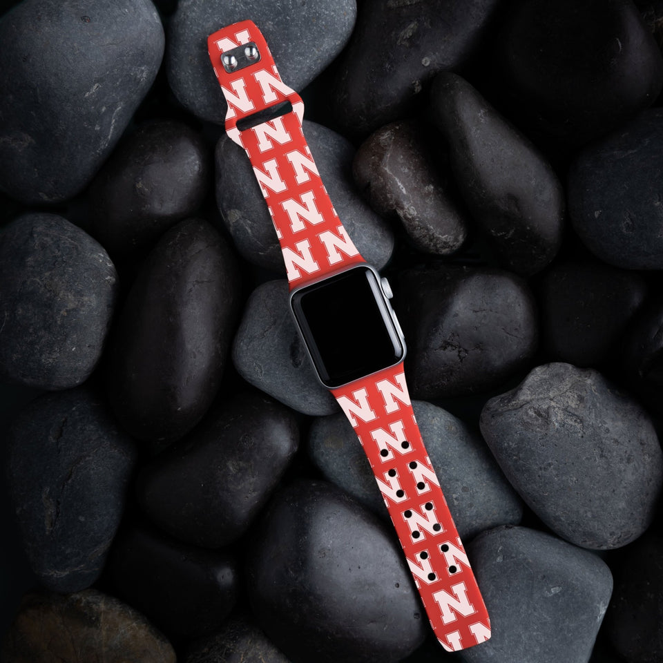 Nebraska Huskers HD Apple Watch Band - Wear with style