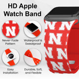 Nebraska Huskers HD Apple Watch Band - Wear with style