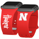 Nebraska Huskers HD Apple Watch Band - Wear with style