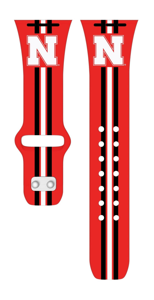 Nebraska Huskers HD Apple Watch Band - Wear with style