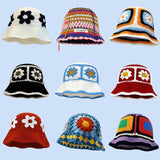 New Crochet Korean Handmade Bucket Hat - Wear with style