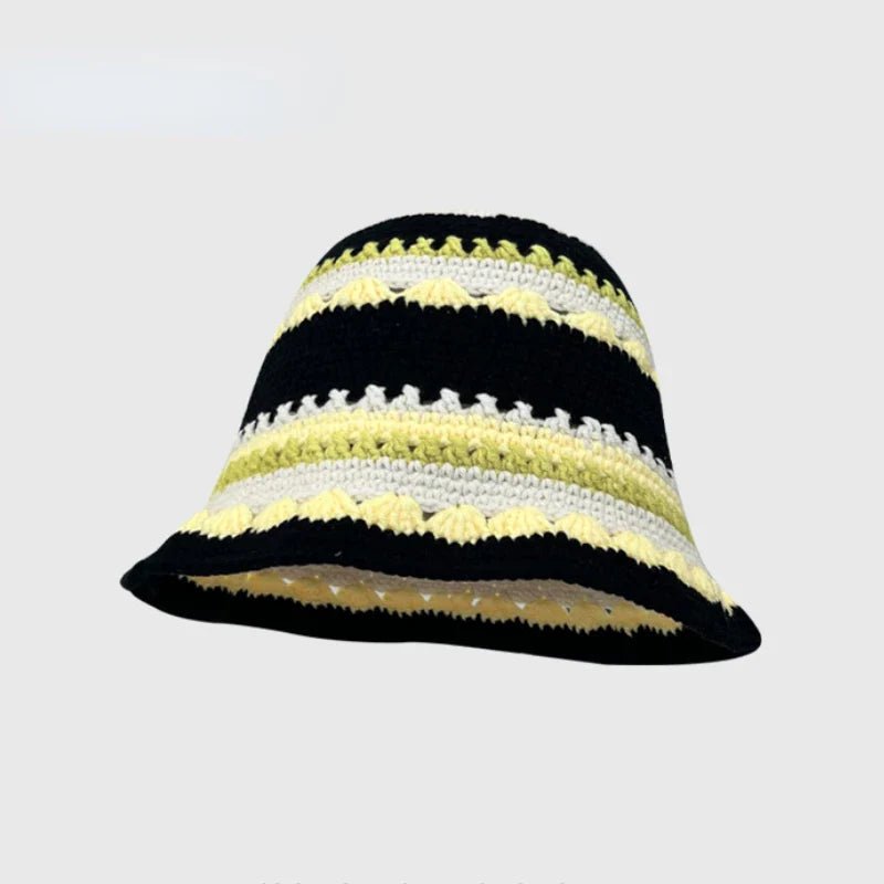 New Crochet Korean Handmade Bucket Hat - Wear with style