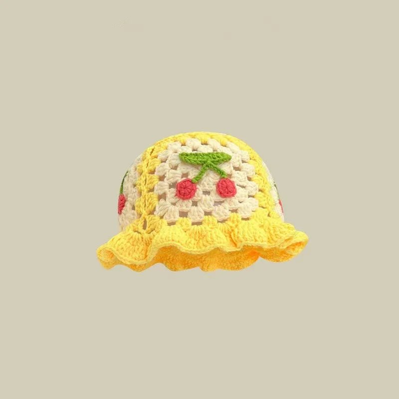 New Crochet Korean Handmade Bucket Hat - Wear with style