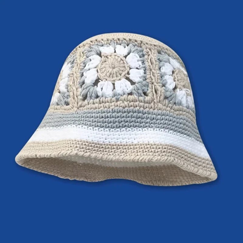 New Crochet Korean Handmade Bucket Hat - Wear with style