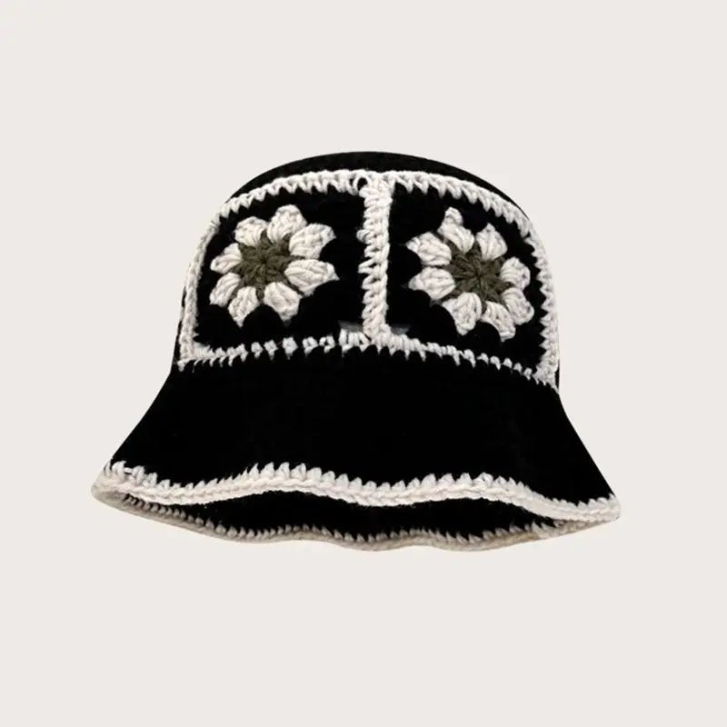 New Crochet Korean Handmade Bucket Hat - Wear with style