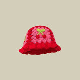 New Crochet Korean Handmade Bucket Hat - Wear with style