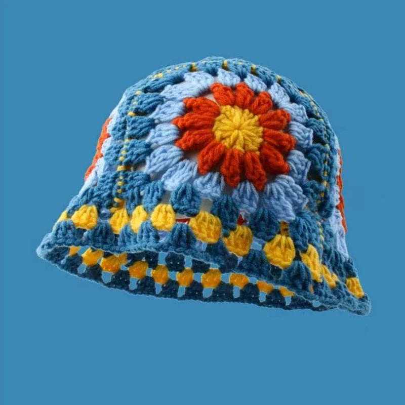 New Crochet Korean Handmade Bucket Hat - Wear with style