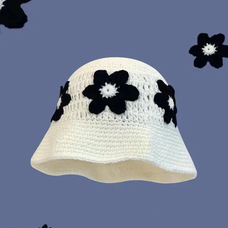 New Crochet Korean Handmade Bucket Hat - Wear with style