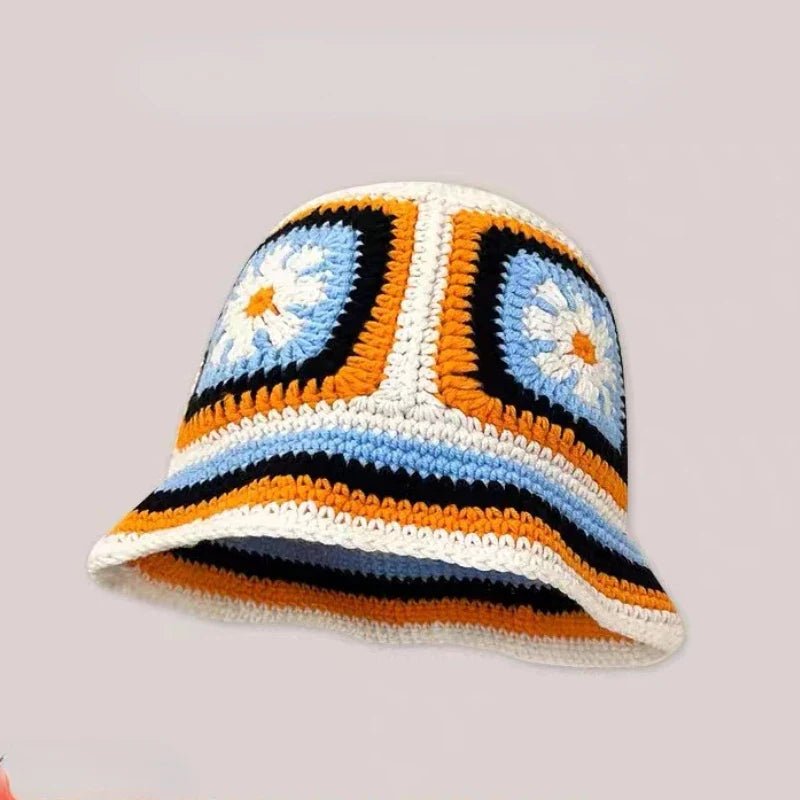 New Crochet Korean Handmade Bucket Hat - Wear with style