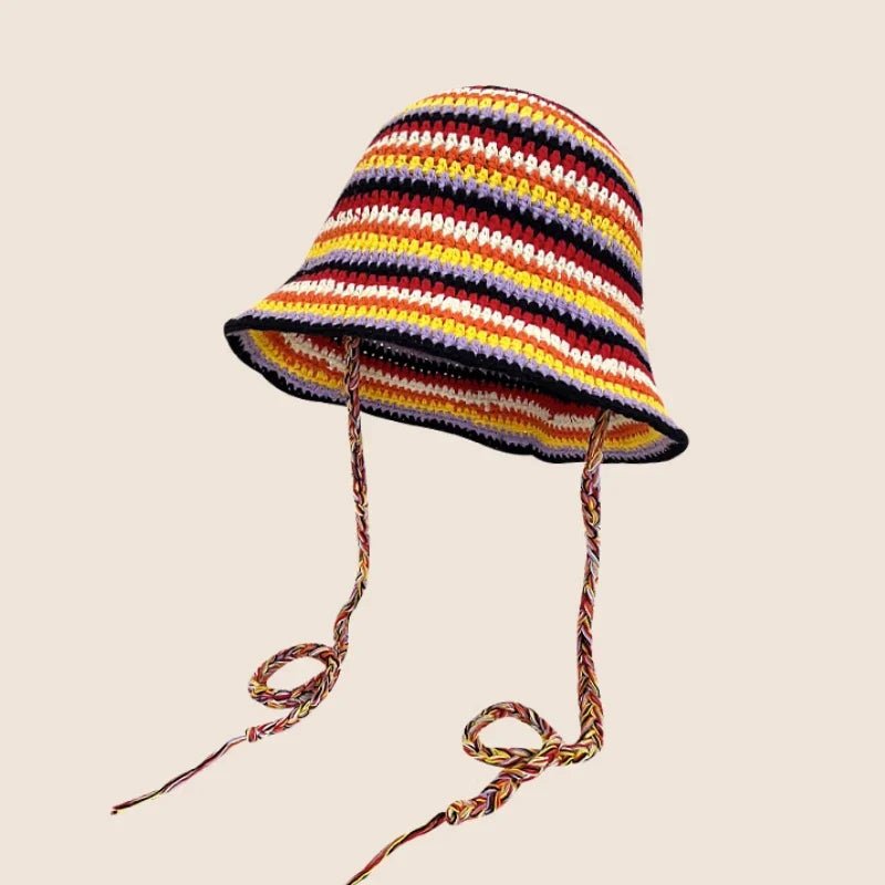 New Crochet Korean Handmade Bucket Hat - Wear with style