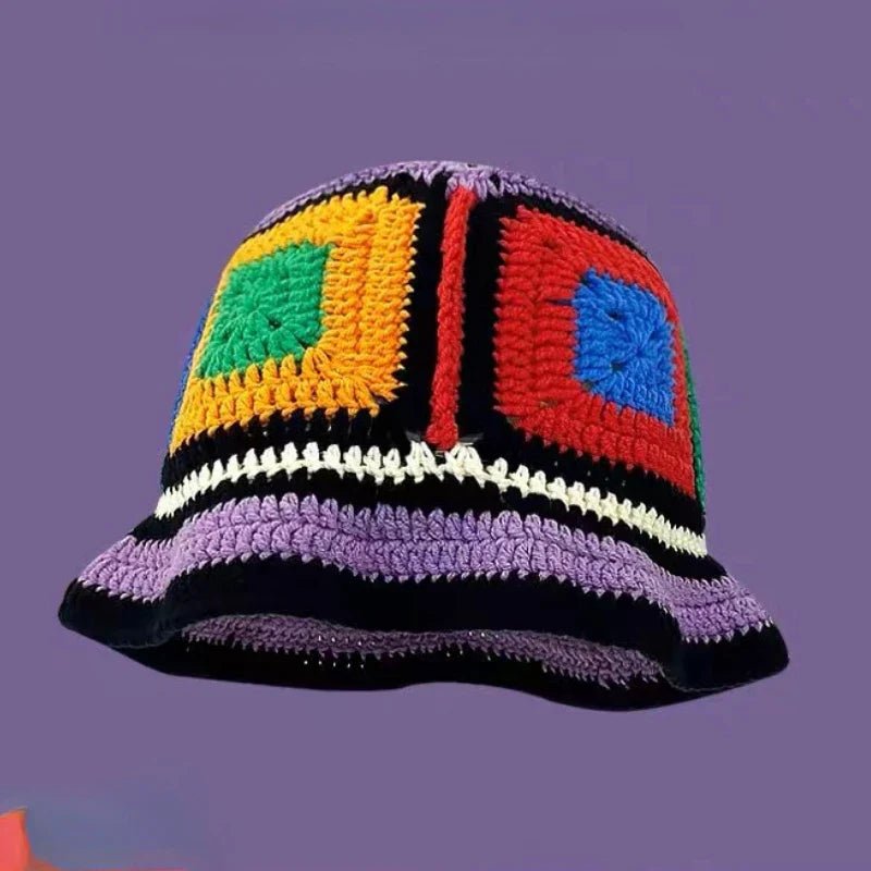 New Crochet Korean Handmade Bucket Hat - Wear with style