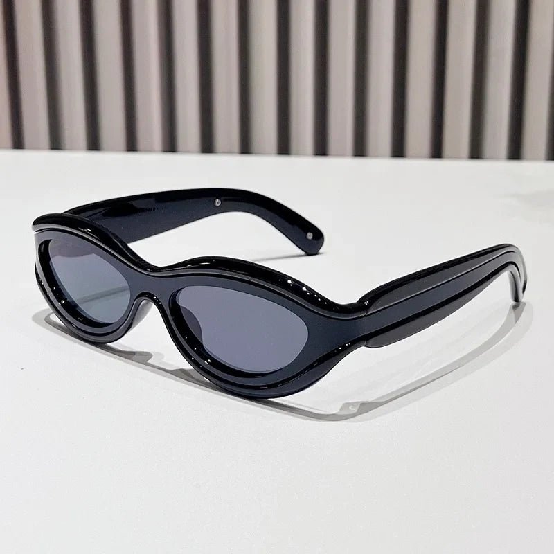 New Fashion Oval Cat Eye Sunglasses - Wear with style