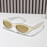 New Fashion Oval Cat Eye Sunglasses - Wear with style