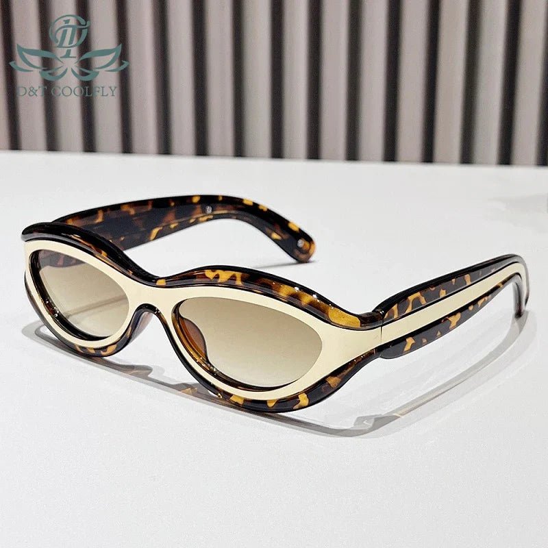 New Fashion Oval Cat Eye Sunglasses - Wear with style