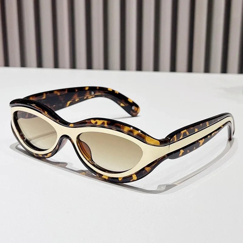 New Fashion Oval Cat Eye Sunglasses - Wear with style
