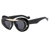 NEW Punk Oval Sunglasses - Wear with style
