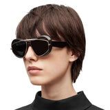 NEW Punk Oval Sunglasses - Wear with style