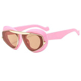 NEW Punk Oval Sunglasses - Wear with style