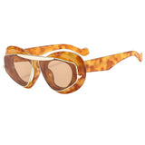 NEW Punk Oval Sunglasses - Wear with style
