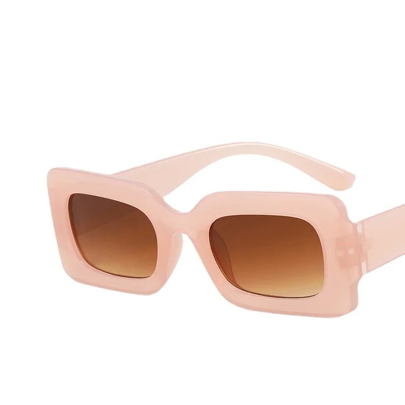 New Vintage Rectangle Sunglasses - Wear with style