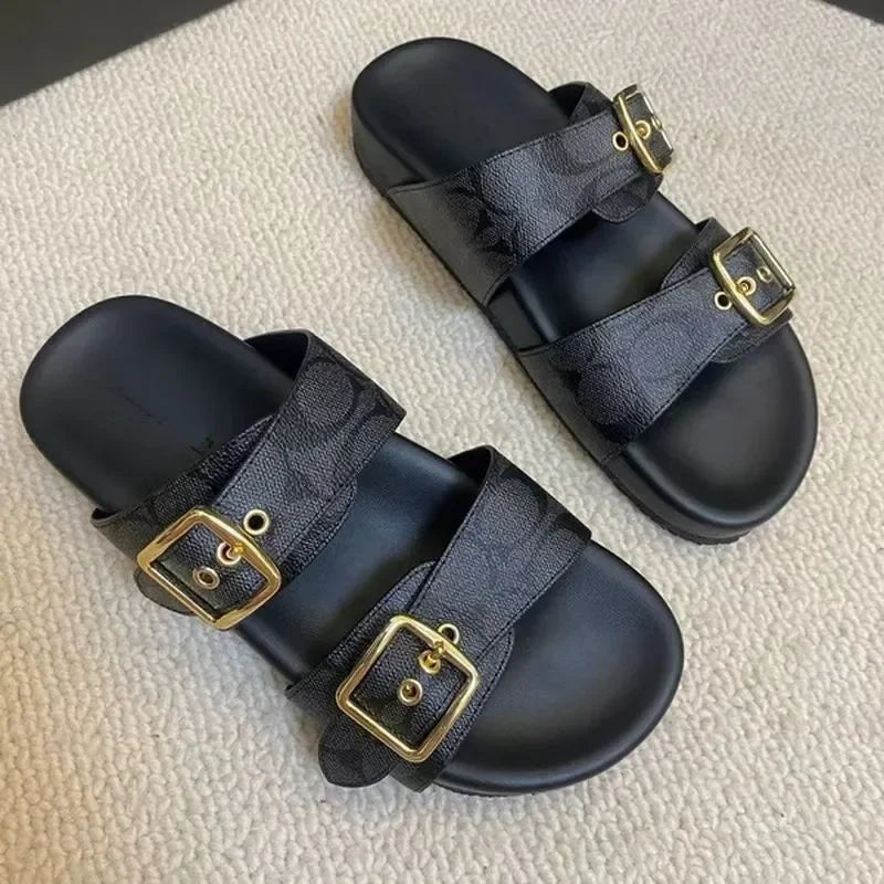 New Women's Thick Bottom Sandals - Wear with style
