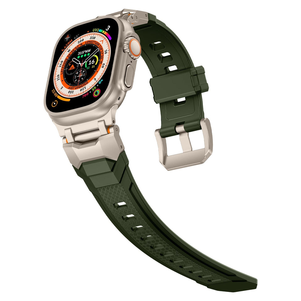 NexWing Sportband With Ultra Metal End Pieces Strap - Wear with style