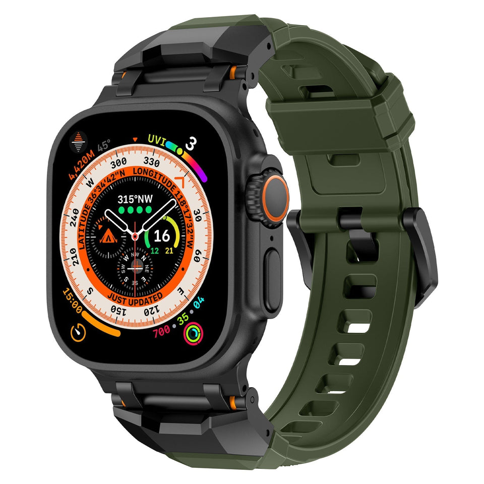 NexWing Sportband With Ultra Metal End Pieces Strap - Wear with style